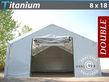 Sonstige Lagerzelt Lagerhalle 8x18x3x5m Zelthalle Zelt