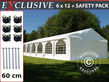 Sonstige Partyzelt 6 x 12 m PVC PLUS