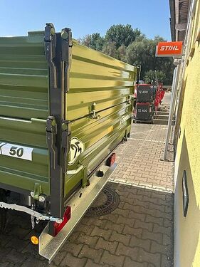 Einachskipper Fliegl EDK 50 mit Aufbau 400 mm Re 3