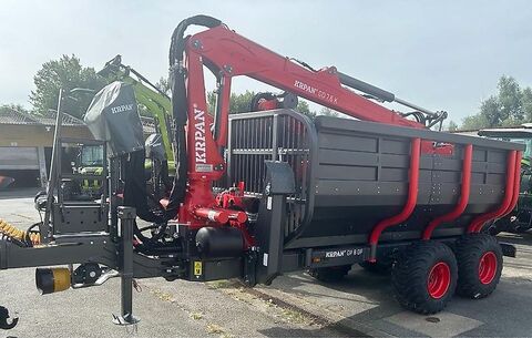 Krpan Rückewagen Astwanne Reißigwanne 2