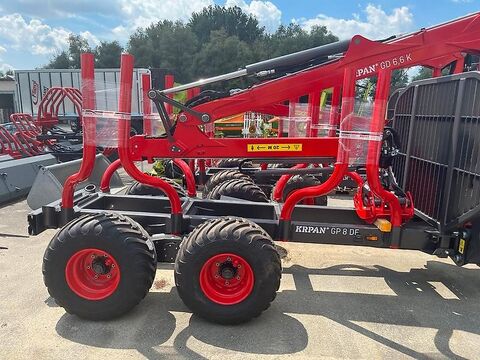 Krpan GP8DF GD6,6K Rückewagen Auflaufbremse 3