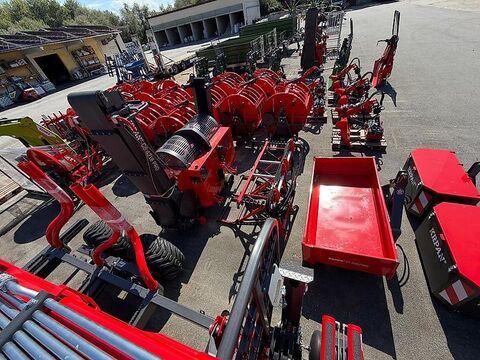 Krpan Forsttechnik Forstgeräte Seilwinden Rückewagen Z