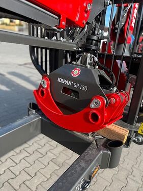 Krpan Rückewagen GP8DF mit Kran 7,6 K 7,60m 3