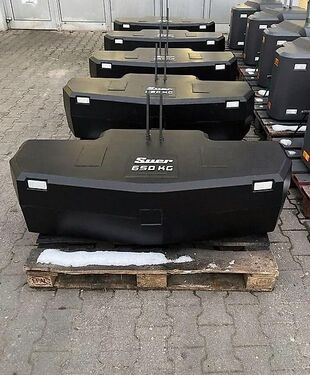 Suer Front Heck Gewicht mit Dreipunktaufnahme 650 kg  3