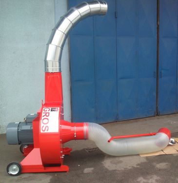 Gros Hackschnitzelgebläse PSS2-15 (15kW) mit Schalt.
