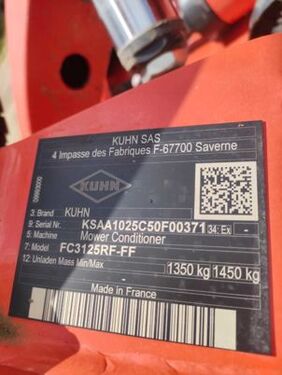 Kuhn FC 3125 RF-FF 3