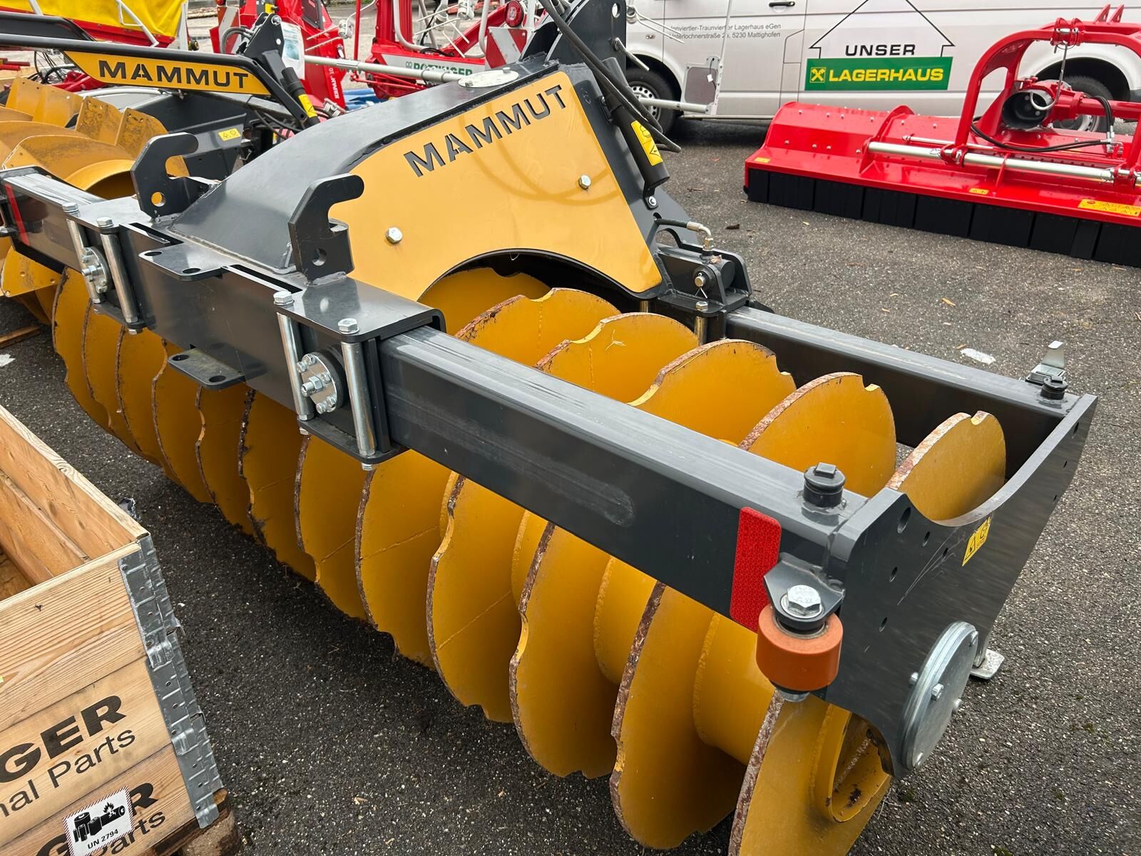 Mammut Siloverdichterwalze SK 250-H 2