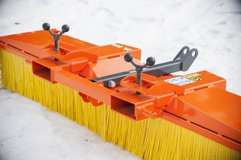 Moderntech Schiebebesen 3m mit Staubschutz