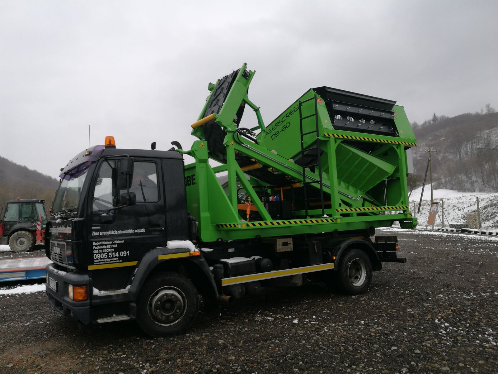 DB Engineering Hakenlift Siebanlage 2