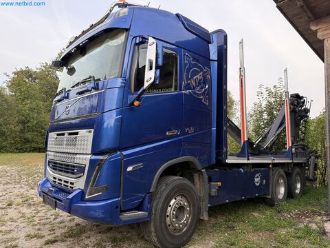 3-Achs-LKW (N3) - Holztransporter Volvo FH16 750
