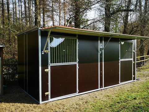 Sonstige Fahrbare Weidehütte, 9x3m, Weideunterstand,Pferd