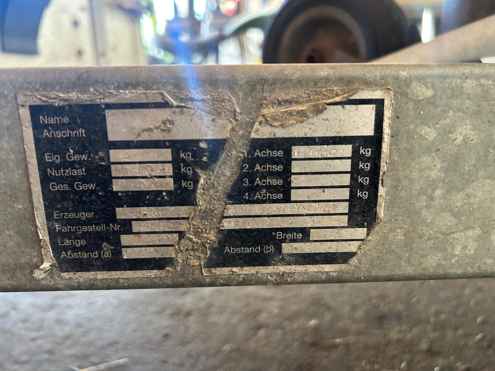 Sambo Tandemanhänger 3