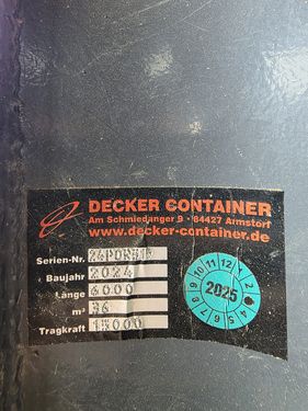 Pronar T286 Hakenlift mit Container 