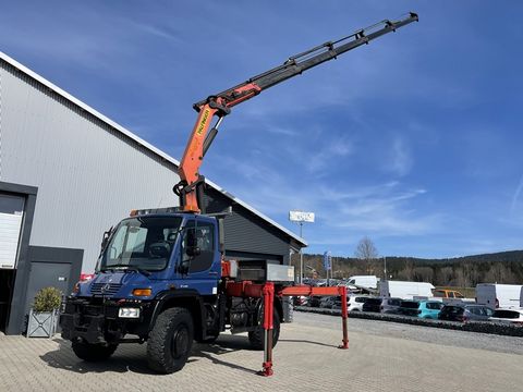 Suche Unimog mit Kran , Ladekran 