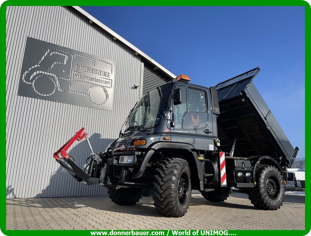 Mercedes Unimog U400 Agrar , Österreich Typenschein  1