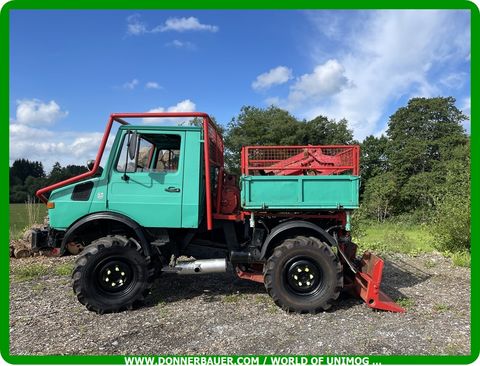 Mercedes Unimog U1000 mit Werner Forstausrüstung 