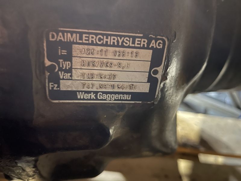 Unimog Achse für Unimog U500 3