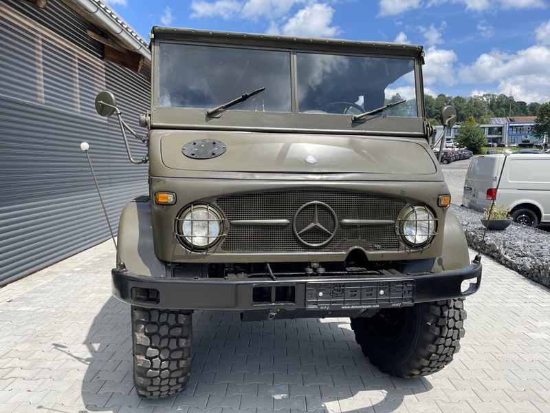 Mercedes Unimog 404 Doka Cabrio Rarität  3