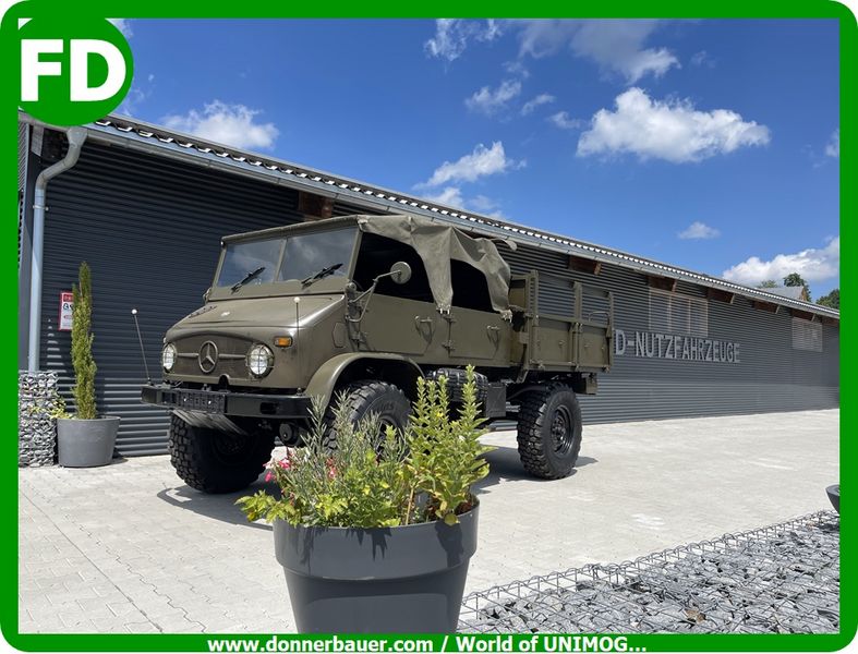 Mercedes Unimog 404 Doka Cabrio Rarität  1