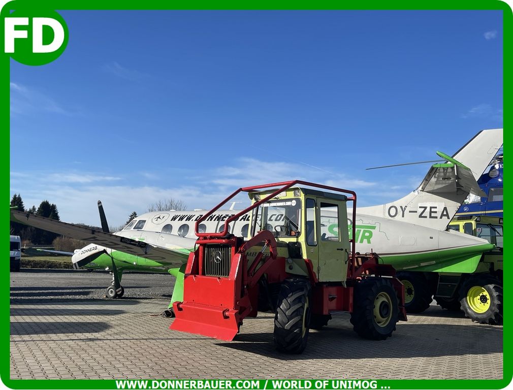 MB Trac 800 Forst , Österreich Typenschein  1