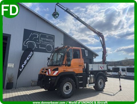 Unimog U219 mit Kran-Funk, Lof Zulassung 