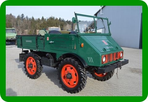 Mercedes Böhringer Unimog mit Österreich Typenschein  2