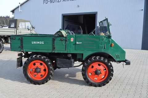 Mercedes Böhringer Unimog mit Österreich Typenschein  3