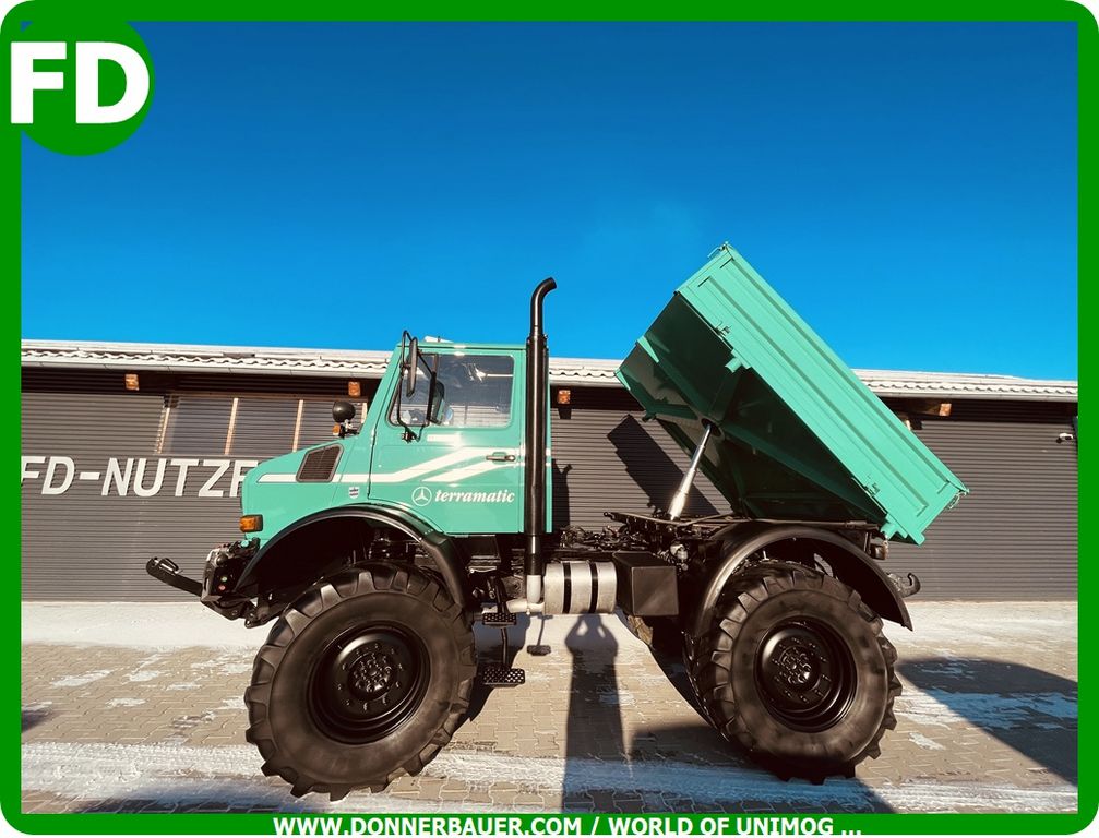 Mercedes Unimog U2100 Agrar mit terramatic  1