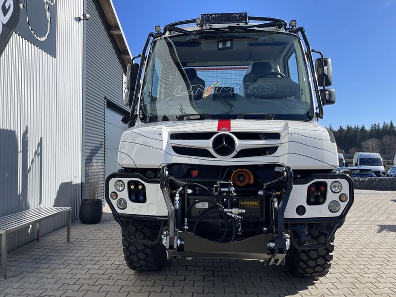 Unimog Unimog U427 mit Werner Winde, Kran, Hydrostat uv 3