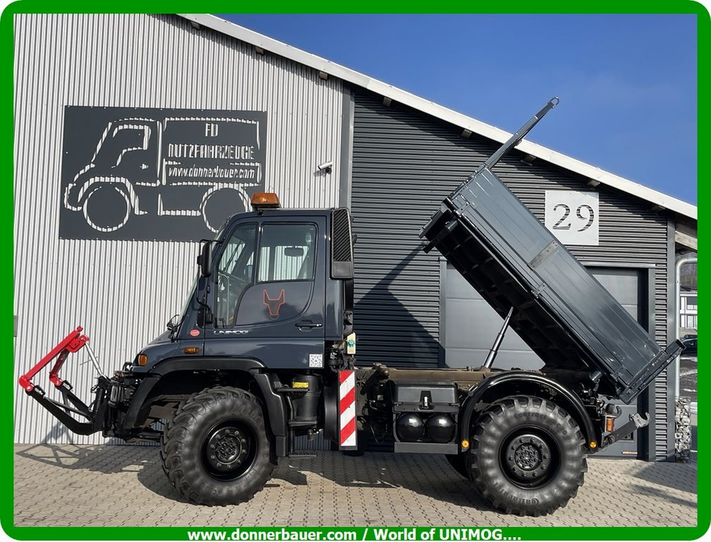 Mercedes Unimog U400 Agrar , Österreich Typenschein  1
