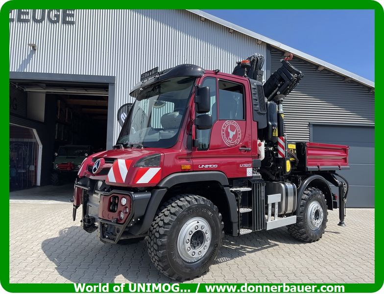 Mercedes Suche Unimog mit Kran  1