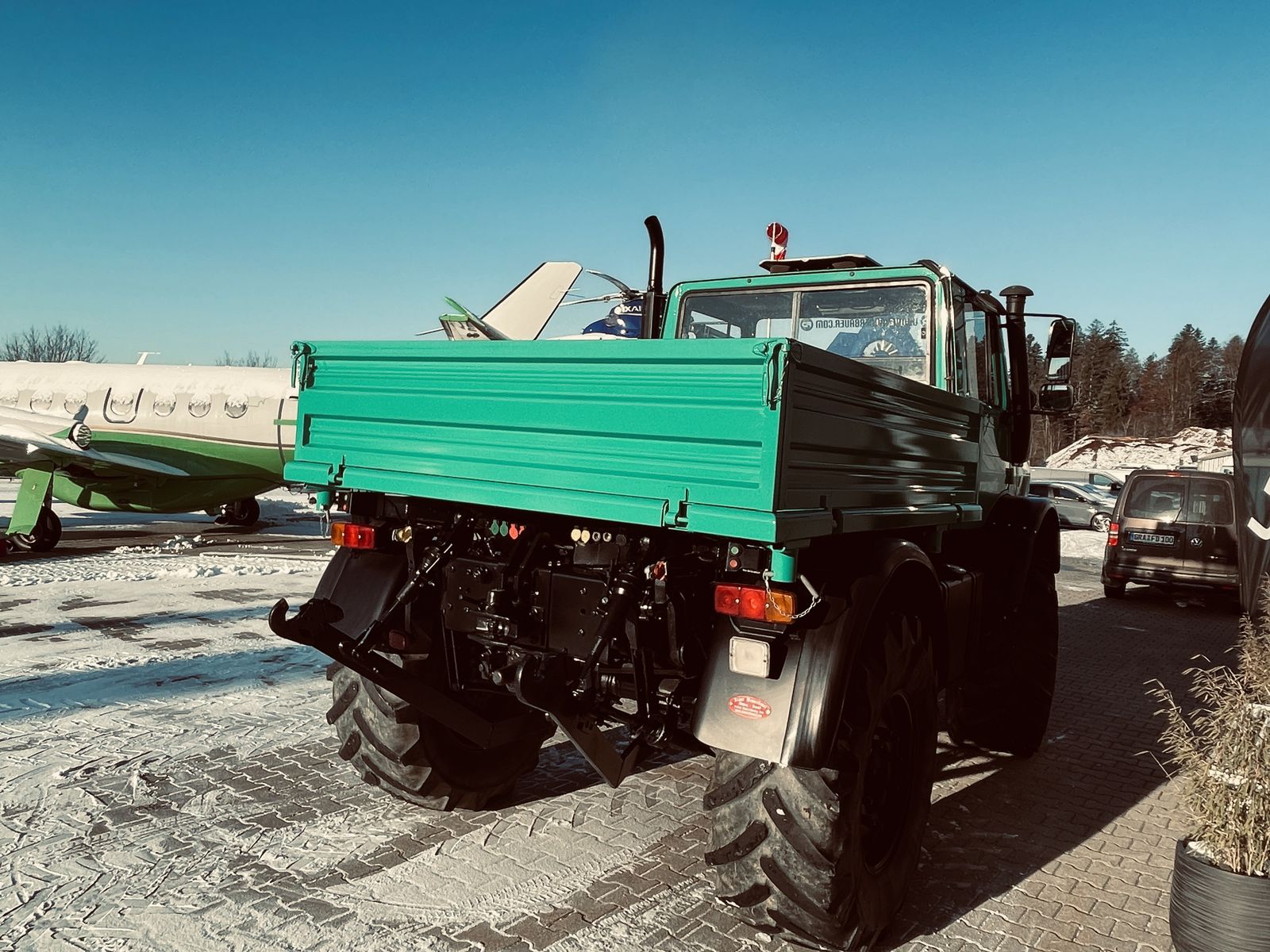 Mercedes Unimog U2100 Agrar mit terramatic  3