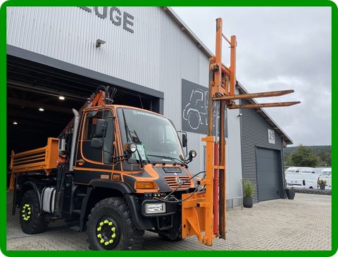 Sonstige Kahlbacher Staplermast für Unimog mit Seitenvers