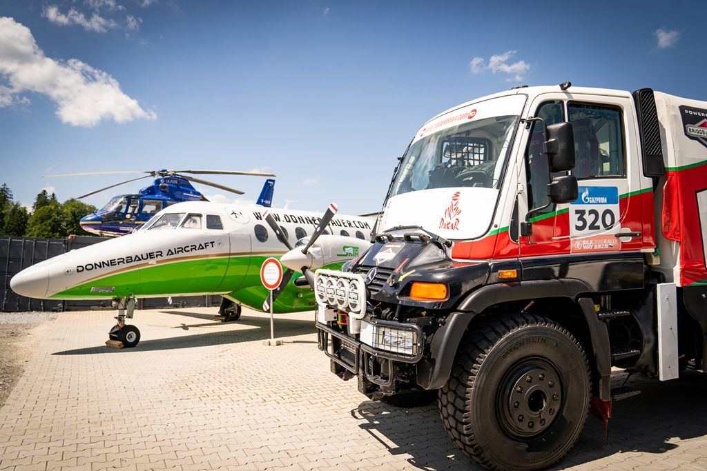 Mercedes Ralley Unimog , ex Paris-Dakar  2