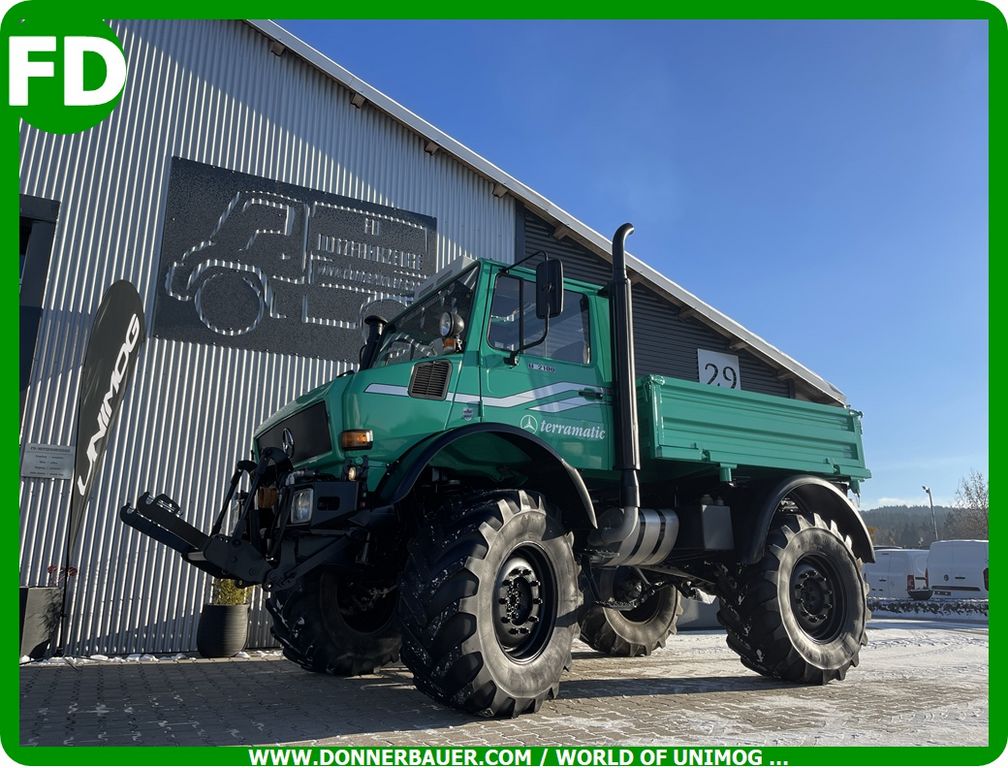 Mercedes Unimog U2100 Agrar , Österreich Typenschein 1
