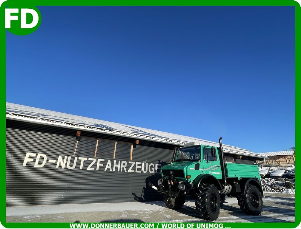 Mercedes Unimog U2100 Agrar , Österreich Typenschein 3