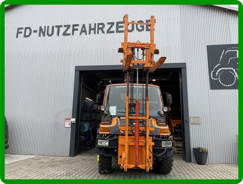 Sonstige Kahlbacher Staplermast für Unimog mit Seitenvers