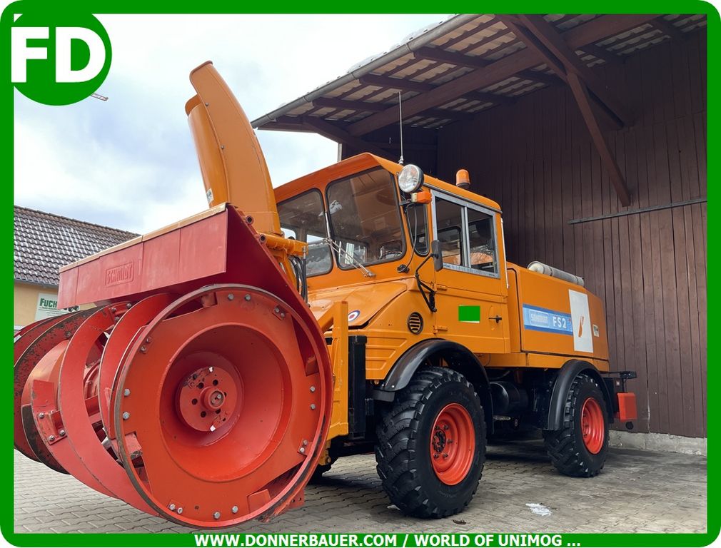 Schmidt Unimog Snowplower , Schneefräse 1