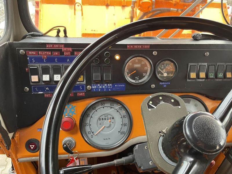 Schmidt Unimog Snowplower , Schneefräse 3