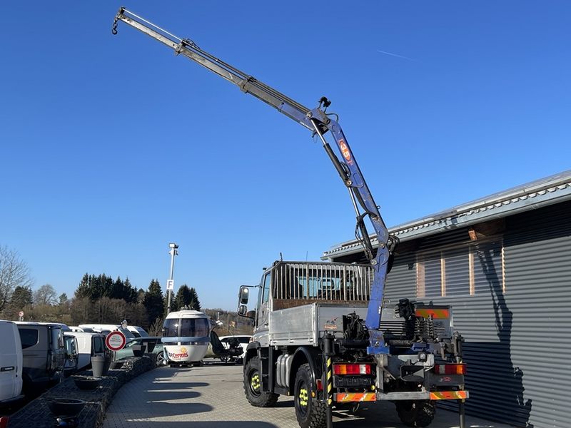 Mercedes Unimog U300 mit Kran, Österreich Zulassung  2