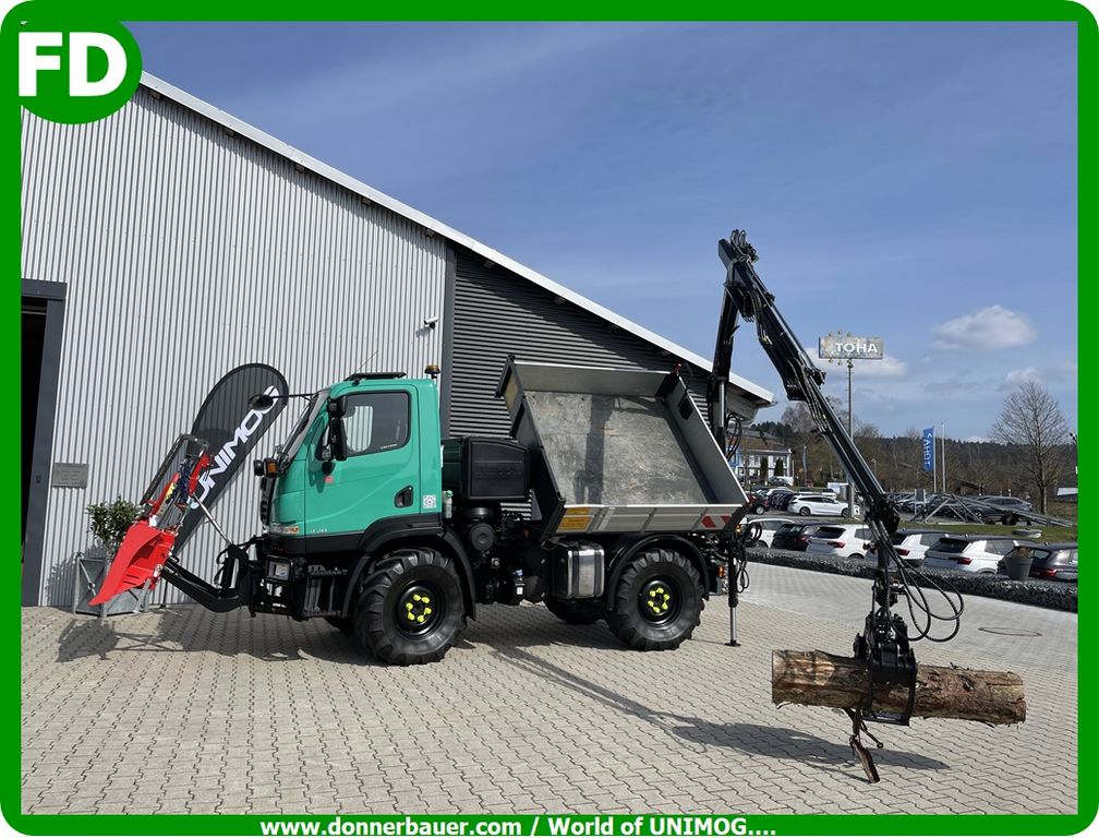 Unimog Unimog U20 mit Kran, Zapfwelle uvm. 3
