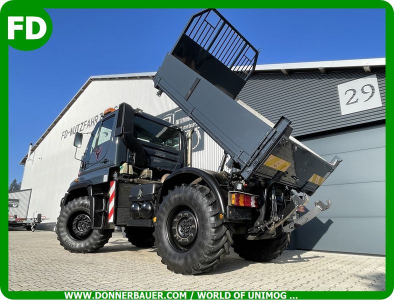 Mercedes Unimog U400 Agrar , Österreich Typenschein  1