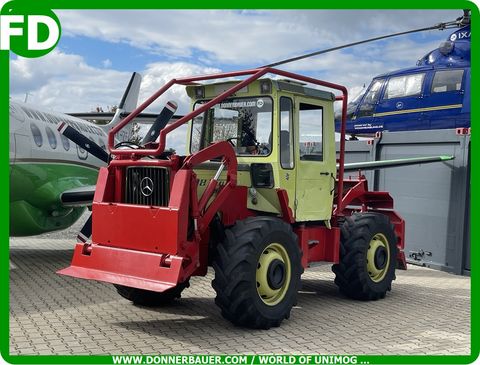 Sonstige MB Trac 800 mit Werner Forstausrüstung 