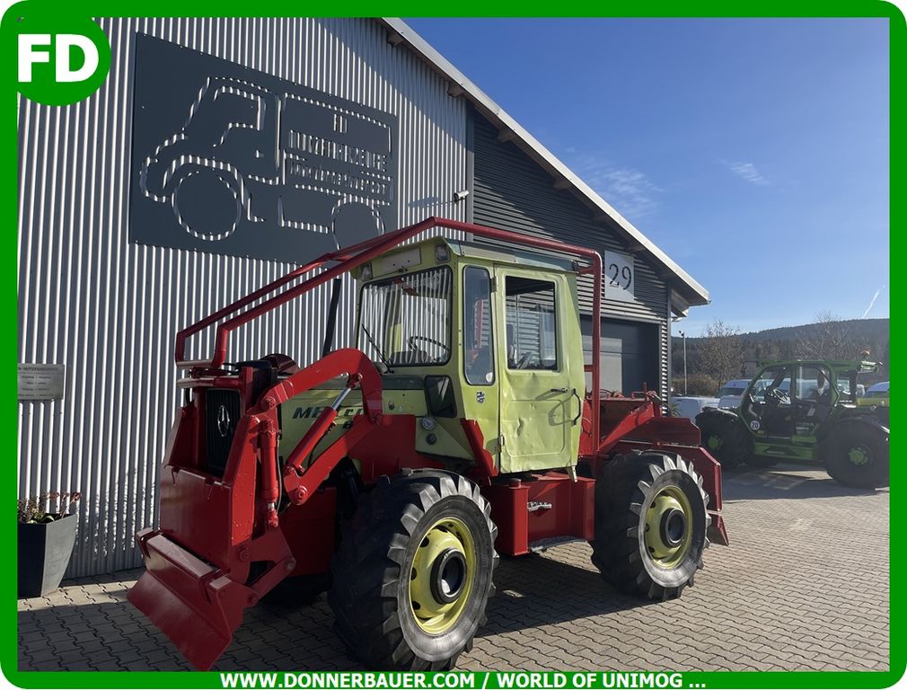 MB Trac 800 Forst , Österreich Typenschein  1