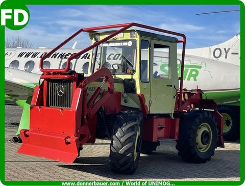 Unimog MB Trac 800 Forst , Österreich Typenschein