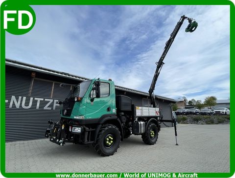 Unimog U20 Agrar mit Kran, Einzelstück