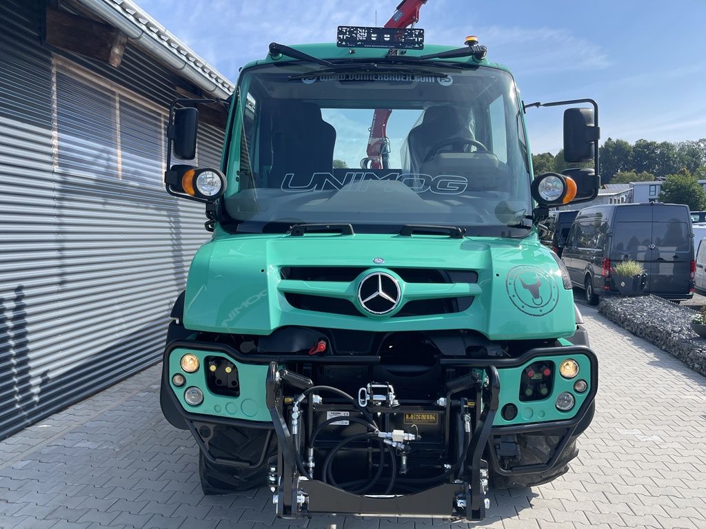 Mercedes Unimog U318 mit Kran, Leasing-Finanzierung mgl.  3
