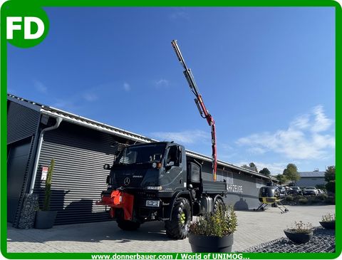 Mercedes Unimog U20, 7500 kg, Option mit Ladekran 
