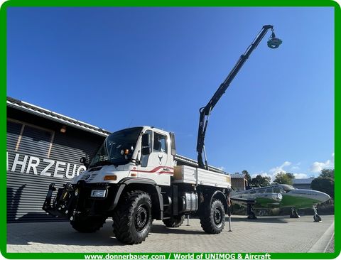 Unimog Unimog mit Ladekran-Funk , 7 Tonnen Seilwinde