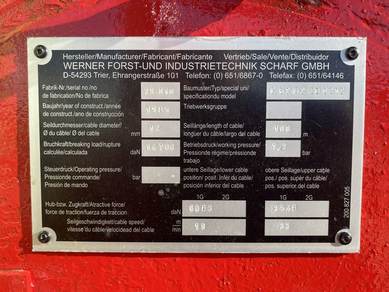 MB Trac 800 Forst , Österreich Typenschein  3